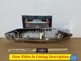 OEM 1980 1981 1982 1983 1984 1985 1986 1987 1988 1989 Cadillac Fleetwood Deville Commercial Chassis RWD LEFT REAR BUMPER END TAIL LIGHT HOUSING W/MARKER LIGHT #1623705